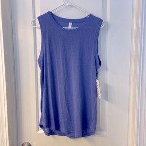 Athleta Breezy Tank Med in Blue